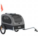 88 lbs Dog Bike Trailer Pet Cart Bicycle Carrier for Dogs