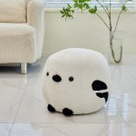 Cute Cartoon Vanity Stool – Modern Minimalist Portable Shoe Changing Chair