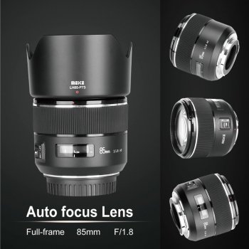 Alternative view of 85mm F1.8 Auto Focus Full Frame Portrait Lens for Sony, Nikon, Fuji