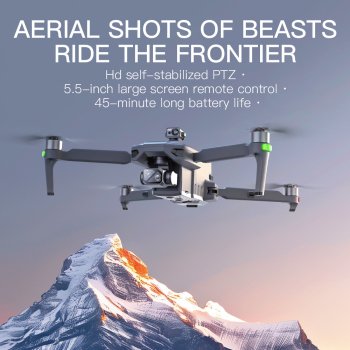 Alternative view of 4K GPS Drone with 3-Axis Gimbal, Obstacle Avoidance, and Touch Screen Control