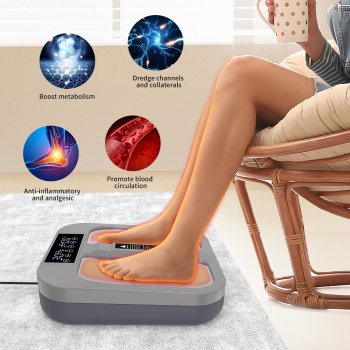 Alternative view of Terahertz Frequency Therapy Foot Massager for Health and Rehabilitation