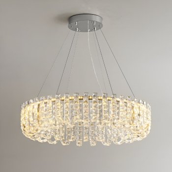 Alternative view of Luxury Modern Crystal Chandelier for Living Room, Dining Room & Bedroom