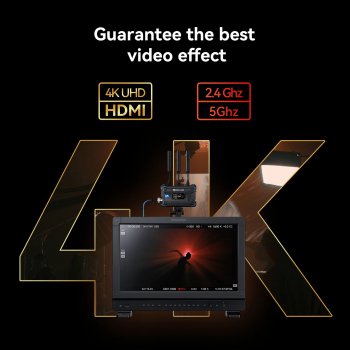 Alternative view of Wireless 4K HDMI SDI Video Transmission System with 1300ft Range & Low Latency