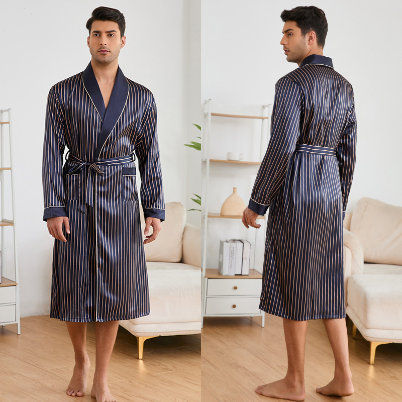 Navy blue stripes