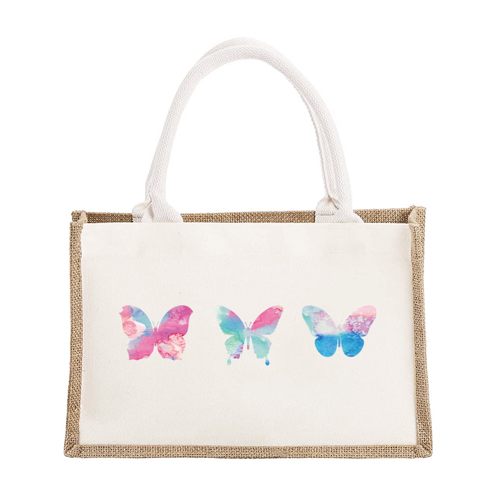 Three Blue Butterflies