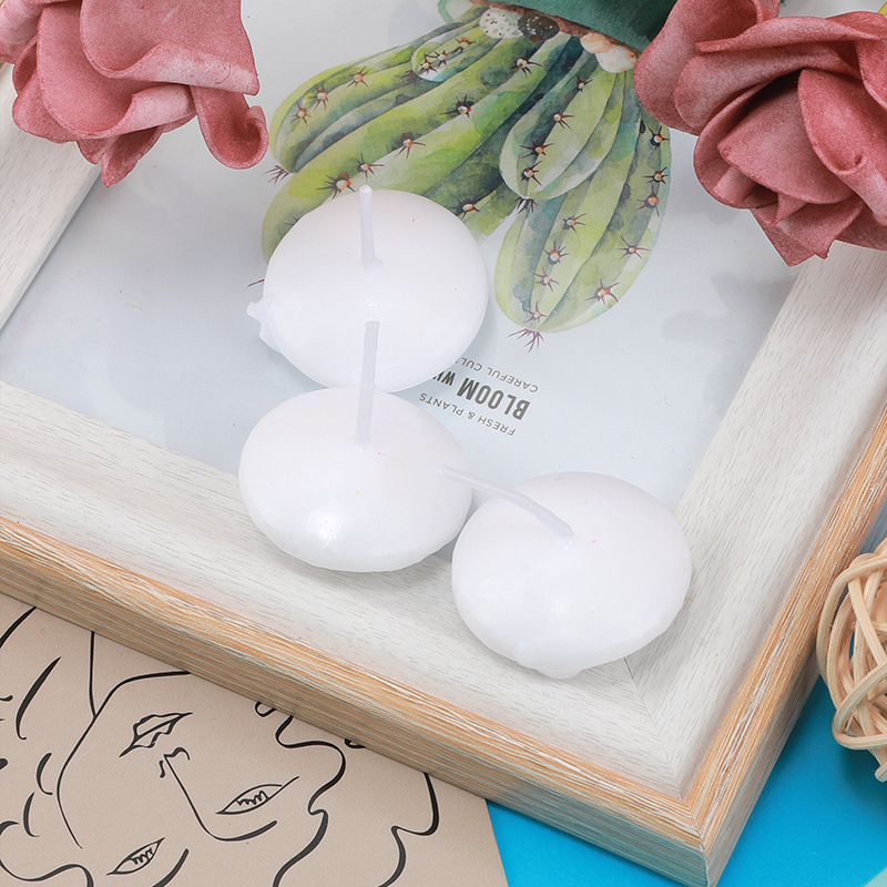16Pcs White