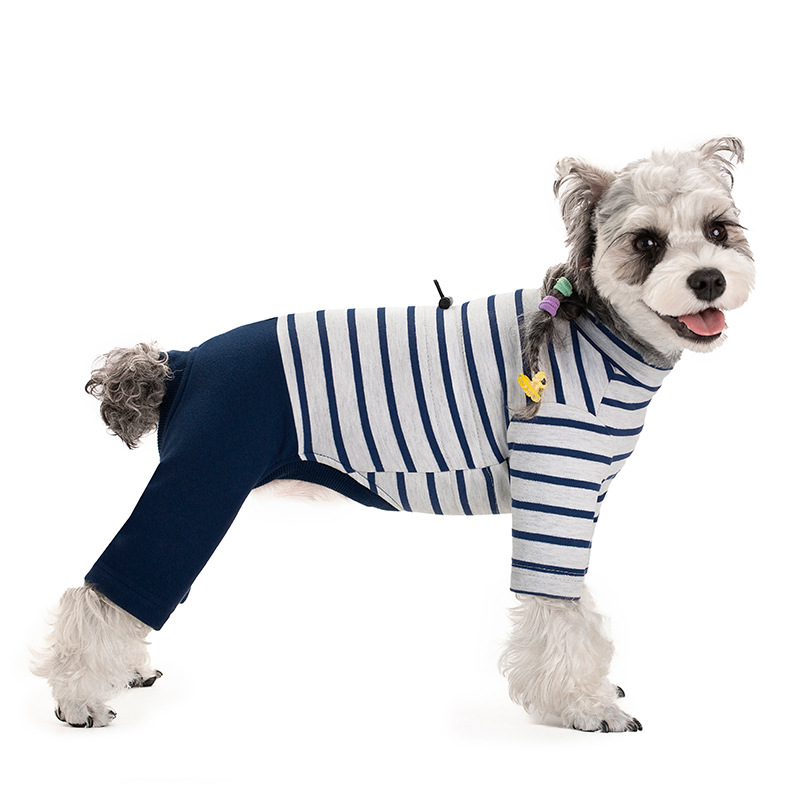 Grey blue stripes