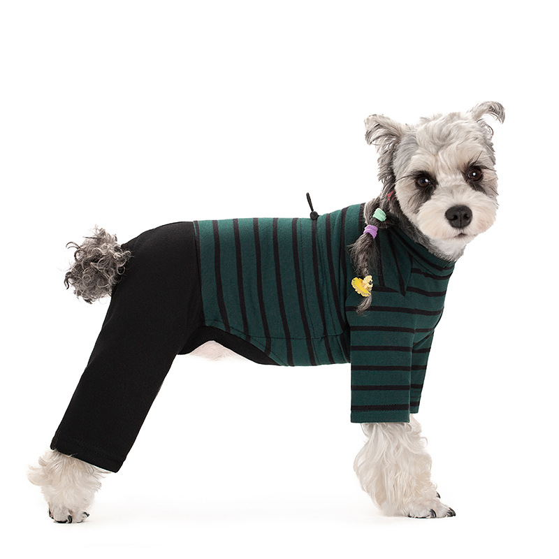 Dark green stripes