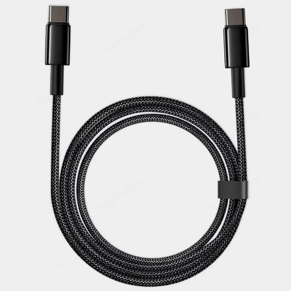 100W USB-C to USB-C Fast Charging Cable for Phones, Laptops & Tablets