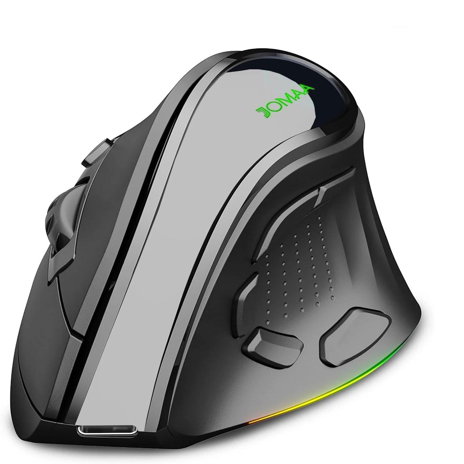 Rechargeable RGB Wireless Vertical Mouse