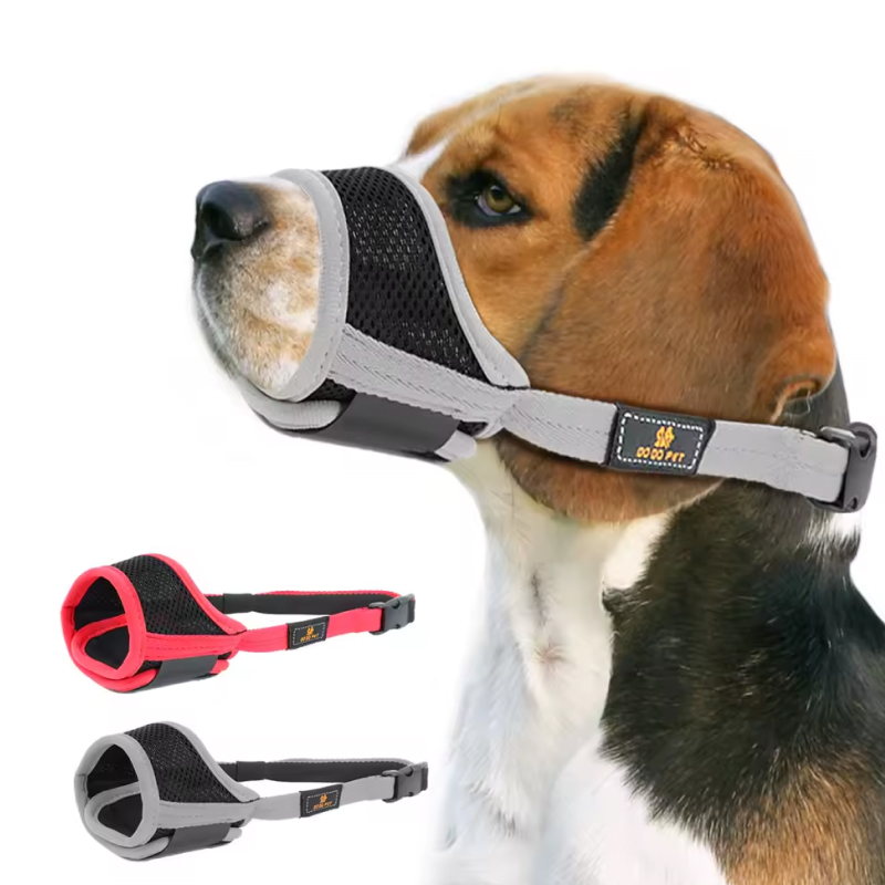 Adjustable Breathable Dog Muzzle for Barking and Chewing Control