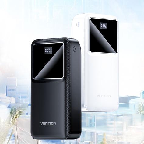 30000mAh Power Bank with USB Type-C PD Fast Charge