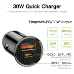 30W Car Fast Charger with Quick Charge 4.0 & Type-C Output 6 0829ea3c5f25f8960fbae2ad9dbe72bf.jpg