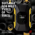 Wireless Tire Inflator Pump for Cars, Motorcycles & Bikes 8 2ab21162a6d754d2a5bd28562e521b36.jpg