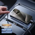 GaN 45W Fast Charger & USB Hub for Tesla Model 3/Y 3 55939-9d1ccf.webp
