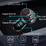 Dual USB Fast Car Charger 4.8A 24W with Digital Voltage Display 5 f7a0da263caee0a811c8b8665105e5c2.jpg
