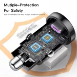 30W/45W USB Car Charger - Quick Charge 4.0, PD 3.0, Fast Charging for iPhone, Samsung, Huawei 5 4e6beefa770df1802d5a3025890400b4.jpg