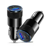 66W USB Car Charger Fast Charging Adapter for Phones & Tablets – Dual USB, PD & Quick Charge 3 56021-4c5af3.webp