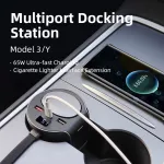 Tesla 65W QC3.0 Ultra Fast Charging CCS Docking Station with Multiport USB HUB 4 65d8ceb71f85d020a0387a713345a644.jpg