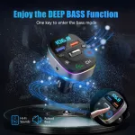 Bluetooth FM Transmitter with Dual USB QC3.0 Fast Charging and Hands-Free Calls 4 0da11900156f384debeb08a1026526ac.jpg
