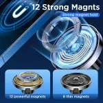 15W Magnetic Wireless Car Charger & Phone Holder for iPhone 16-11 Series 5 2539fb4481327240a57e414558340619.jpg