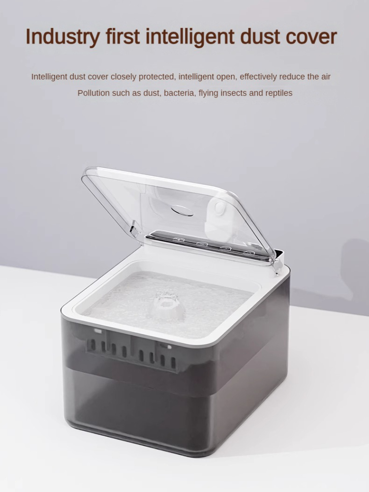 Automatic Pet Water Fountain with Smart Sensor – Cat & Dog Drinking Dispenser