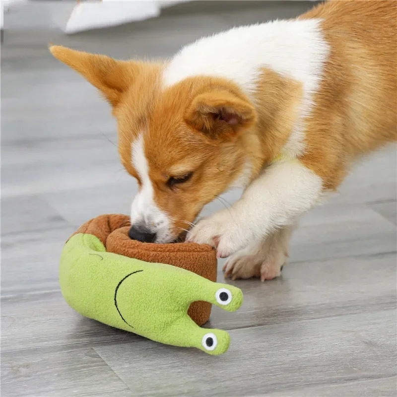 Interactive Snail Puzzle Snuffle Mat for Dogs