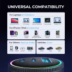 120W 3-Port Car Charger USB C Adapter with Fast Charging 9 9d64507f79b9a2b282c6fe7306567056.jpg