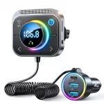 Bluetooth 5.3 FM/AUX Car Adapter & Charger with Bass Boost 3 54681-03268f.webp