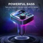 Bluetooth FM Transmitter for Car with Fast Charging, Hands-Free Calls & Bass Boost 4 bdc3e69fb52e84ac664d875787f56396.jpg
