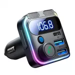 Bluetooth FM Transmitter for Car with Fast Charging, Hands-Free Calls & Bass Boost 3 54664-c4dd41.webp