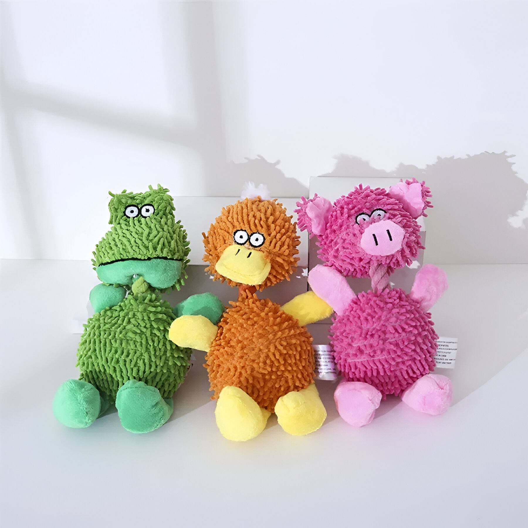 Durable Plush Dog Toy view 2