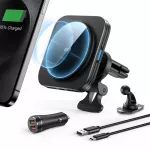MagSafe Car Mount Charger - Magnetic Wireless Charging for iPhone 16/15/14/13/12 3 54758-d1c35b.webp