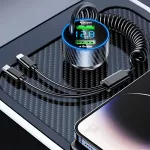 USB Car Phone Charger Adapter with Retractable Cable LED Voltage Monitor 4 fe51b5ddbd8383432dddd76145a5d697.jpg
