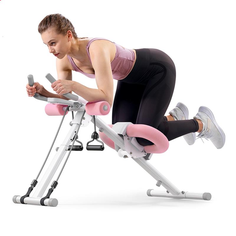 Adjustable Foldable Ab Machine for Core & Full Body Workout - Joy To Use