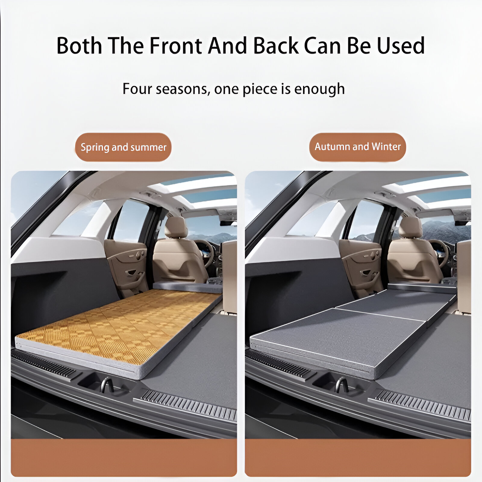 Car Travel Folding Bed with Pillow Car Accessories Road Trip Accessories https://fairsmartshop.com/car-travel-folding-bed-with-pillow/