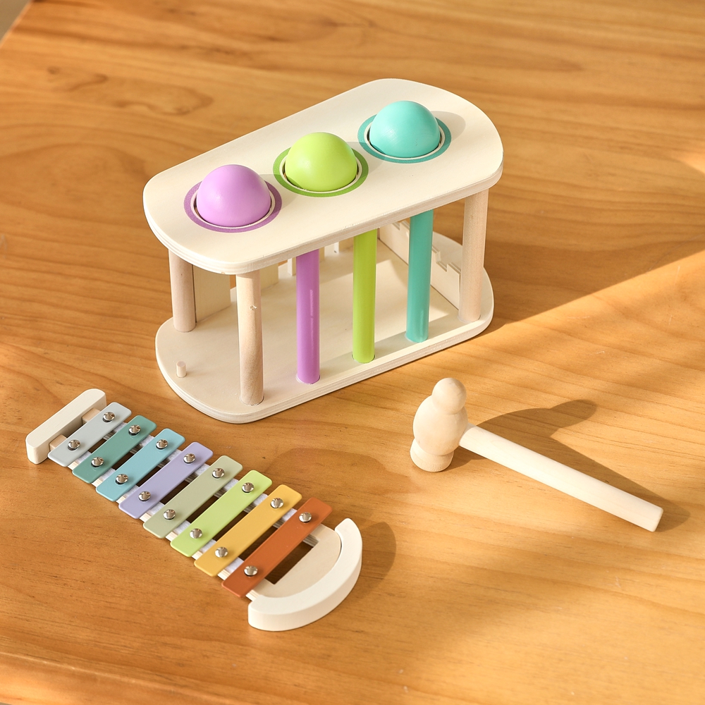 Montessori Wooden Musical Percussion Toy Activity & Entertainment Kids & Babies https://fairsmartshop.com/montessori-wooden-musical-percussion-toy/