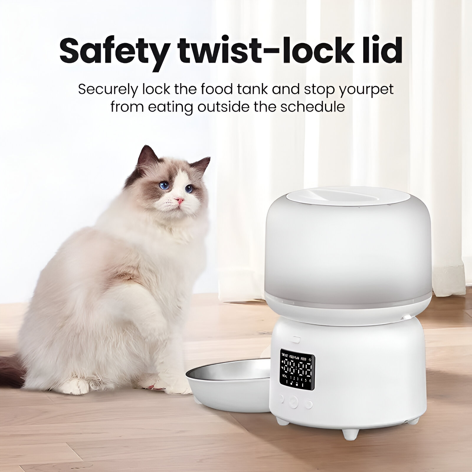 3L Automatic Cat Feeder Feeding Supplies Pet Supplies https://fairsmartshop.com/3l-automatic-cat-feeder/