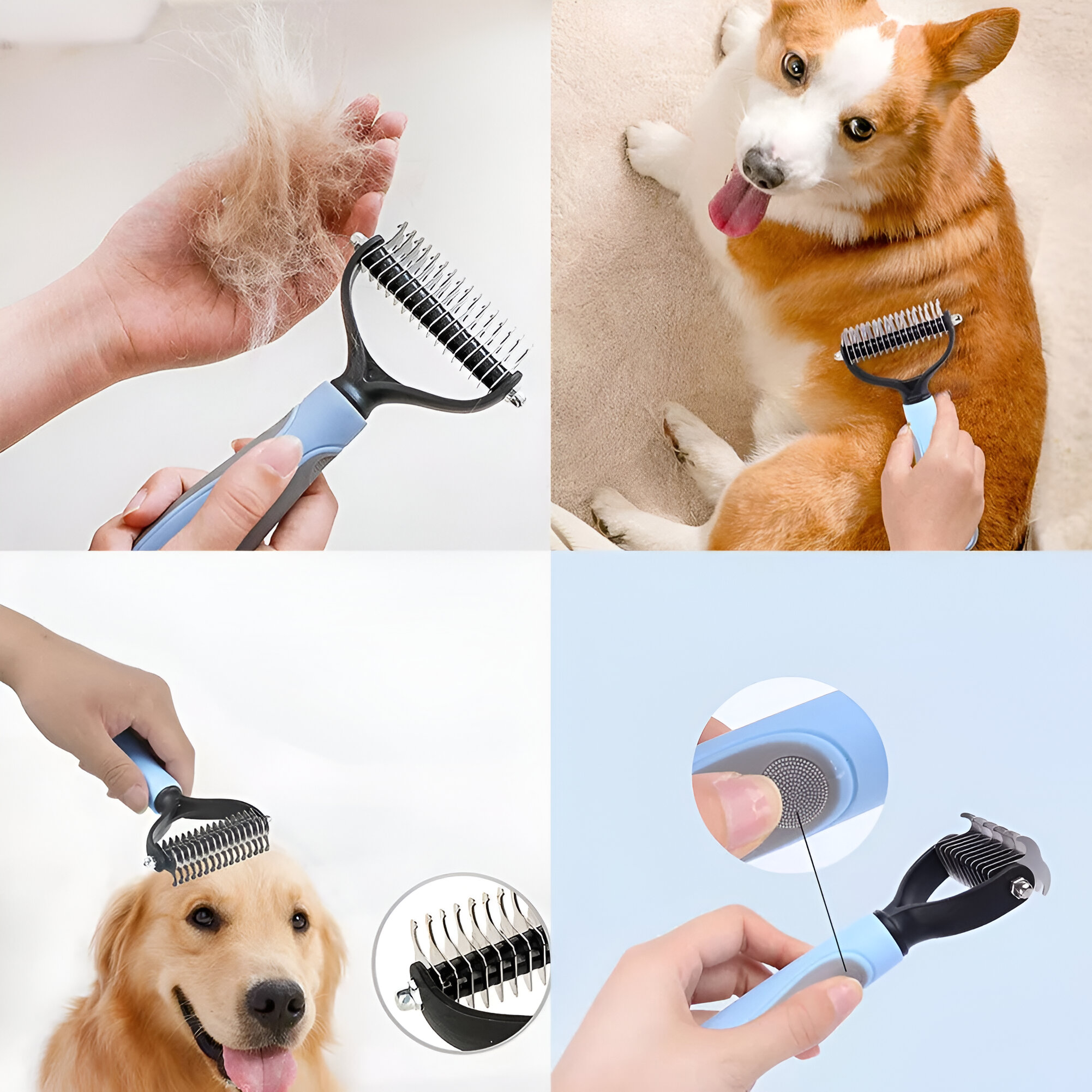 Pet Hair Removal & Grooming Comb for Dogs and Cats Grooming Pet Supplies https://fairsmartshop.com/pet-hair-removal-grooming-comb-for-dogs-and-cats/