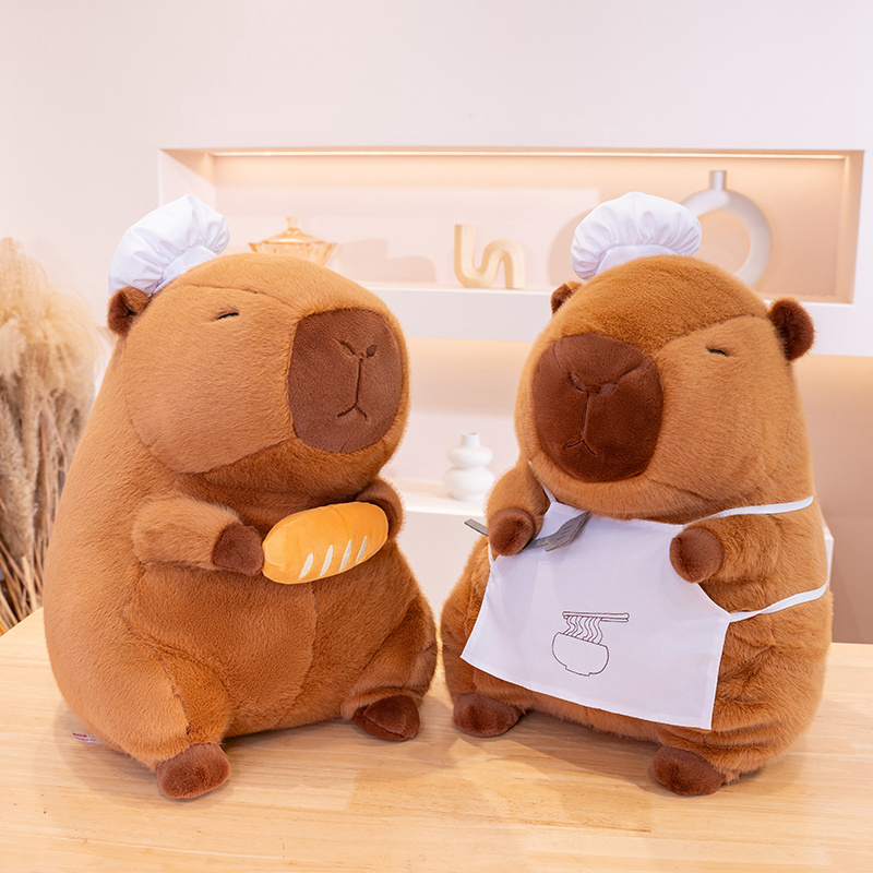 Adorable Bakery Chef Capybara Plush Kids & Babies Toys https://fairsmartshop.com/adorable-bakery-chef-capybara-plush/