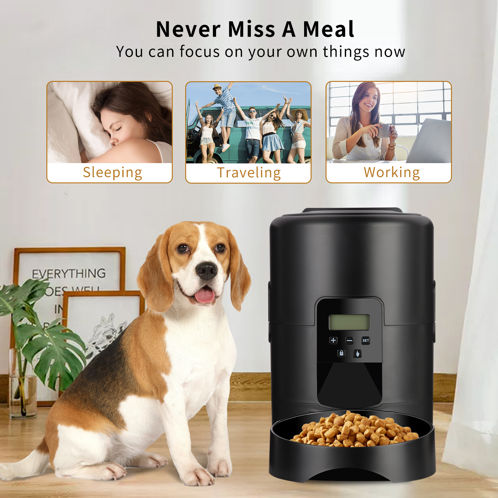 2L Automatic Pet Feeder with Timer Feeding Supplies Pet Supplies https://fairsmartshop.com/2l-automatic-pet-feeder-with-timer/