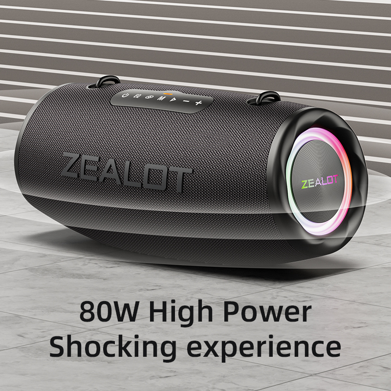 80W Portable Wireless Bluetooth Speaker Home & Garden Home Electronics https://fairsmartshop.com/80w-portable-wireless-bluetooth-speaker/