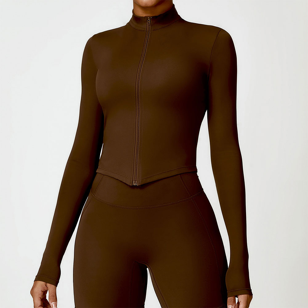 Women's Long Sleeve Yoga Zipper Jacket Clothing Sport & Outdoors https://fairsmartshop.com/womens-long-sleeve-yoga-zipper-jacket/
