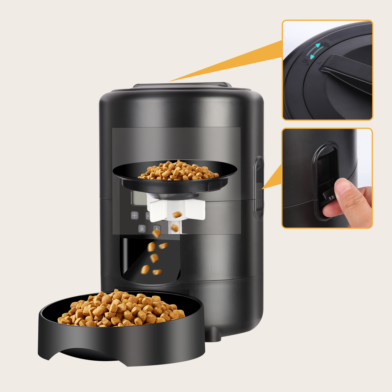 2L Automatic Pet Feeder with Timer Feeding Supplies Pet Supplies https://fairsmartshop.com/2l-automatic-pet-feeder-with-timer/