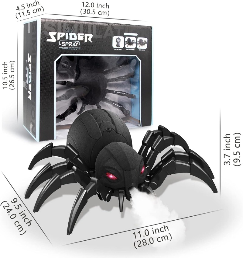 RC Spider Robot with Spray, Light & Music Kids & Babies Toys https://fairsmartshop.com/rc-spider-robot-with-spray-light-music/