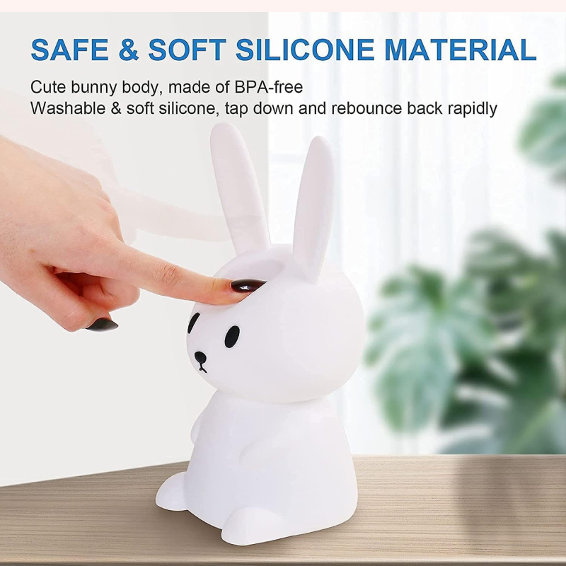 LED Rabbit Night Light with Touch Sensor Kids & Babies Nursery https://fairsmartshop.com/led-rabbit-night-light-with-touch-sensor/