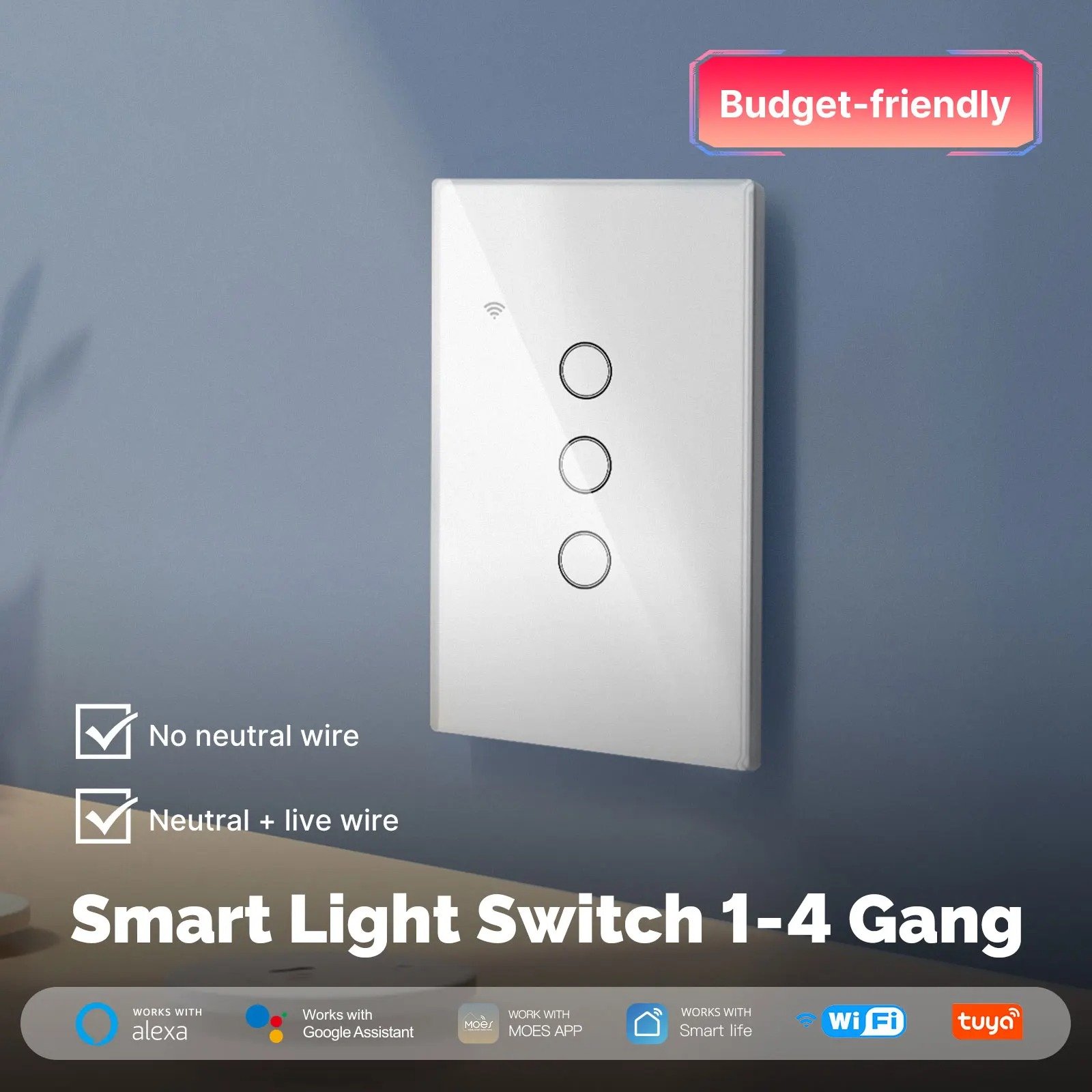 WiFi Smart Light Switch with Glass Touch Control Gadgets Home Electronics https://fairsmartshop.com/wifi-smart-light-switch-with-glass-touch-control/