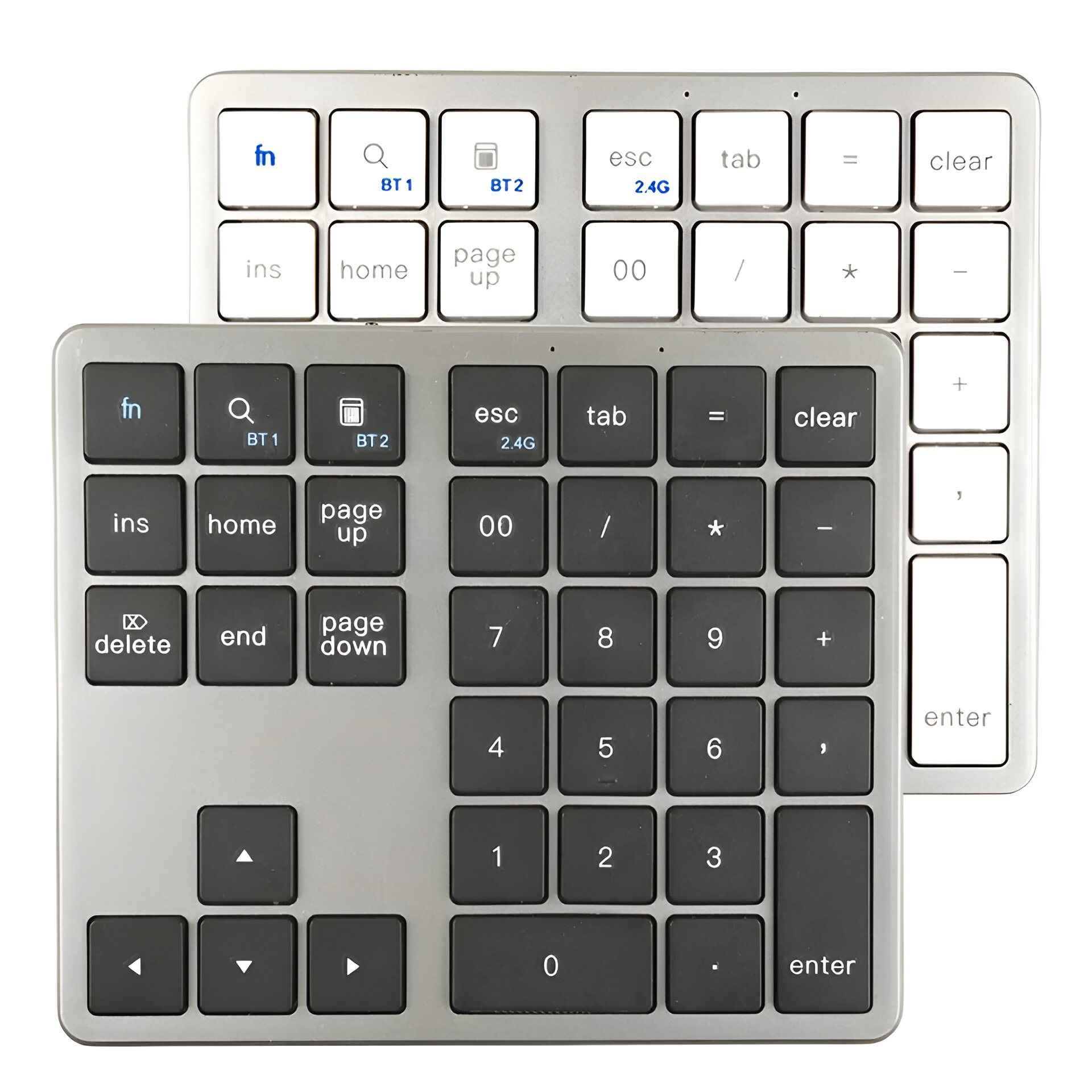2.4GHz Wireless & Bluetooth Rechargeable Numeric Keypad - Compact USB-C Numpad for iOS, Android & Windows Gadgets Keyboards & Mice https://fairsmartshop.com/2-4ghz-wireless-bluetooth-rechargeable-numeric-keypad-compact-usb-c-numpad-for-ios-android-windows/