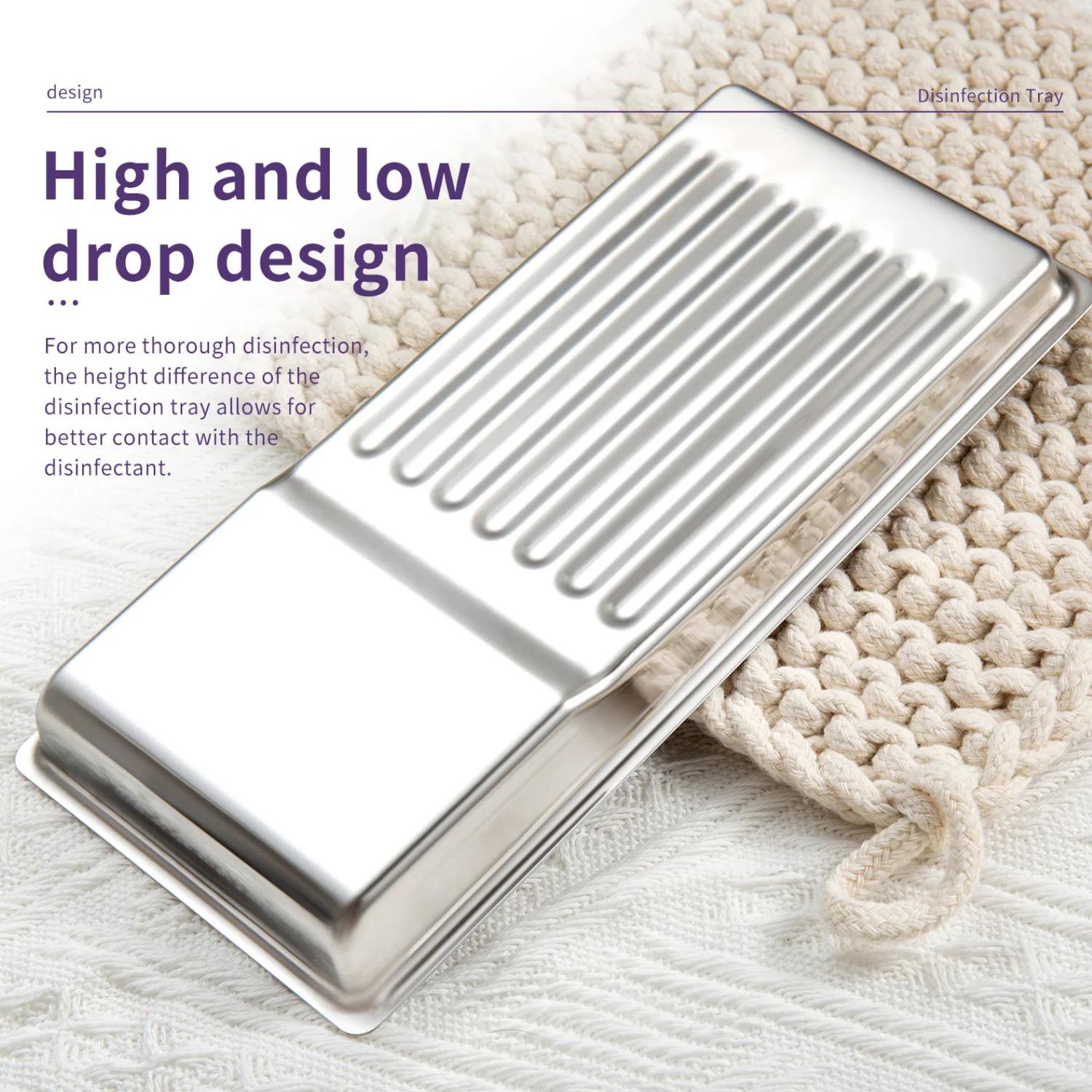 Stainless Steel Nail Tool Disinfection Tray - High Temperature & Corrosion Resistant Foot, Hand & Nail Care Health & Beauty https://fairsmartshop.com/stainless-steel-nail-tool-disinfection-tray-high-temperature-corrosion-resistant/