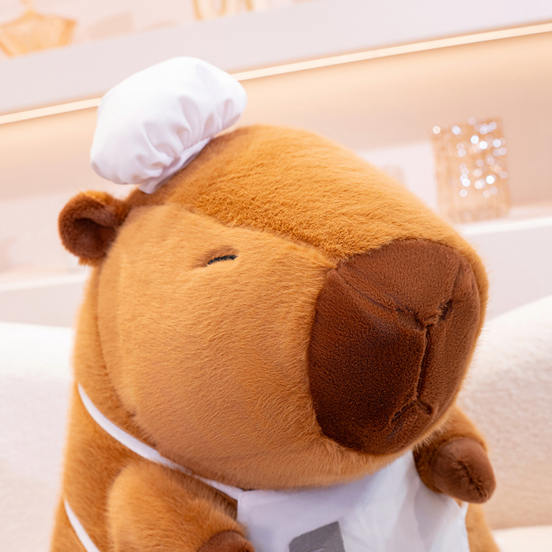 Adorable Bakery Chef Capybara Plush Kids & Babies Toys https://fairsmartshop.com/adorable-bakery-chef-capybara-plush/